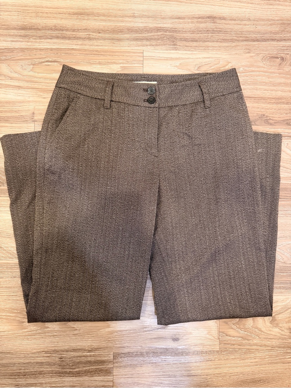 Michael Kors Women’s Dark Brown Dress Pants - Tailored Straight